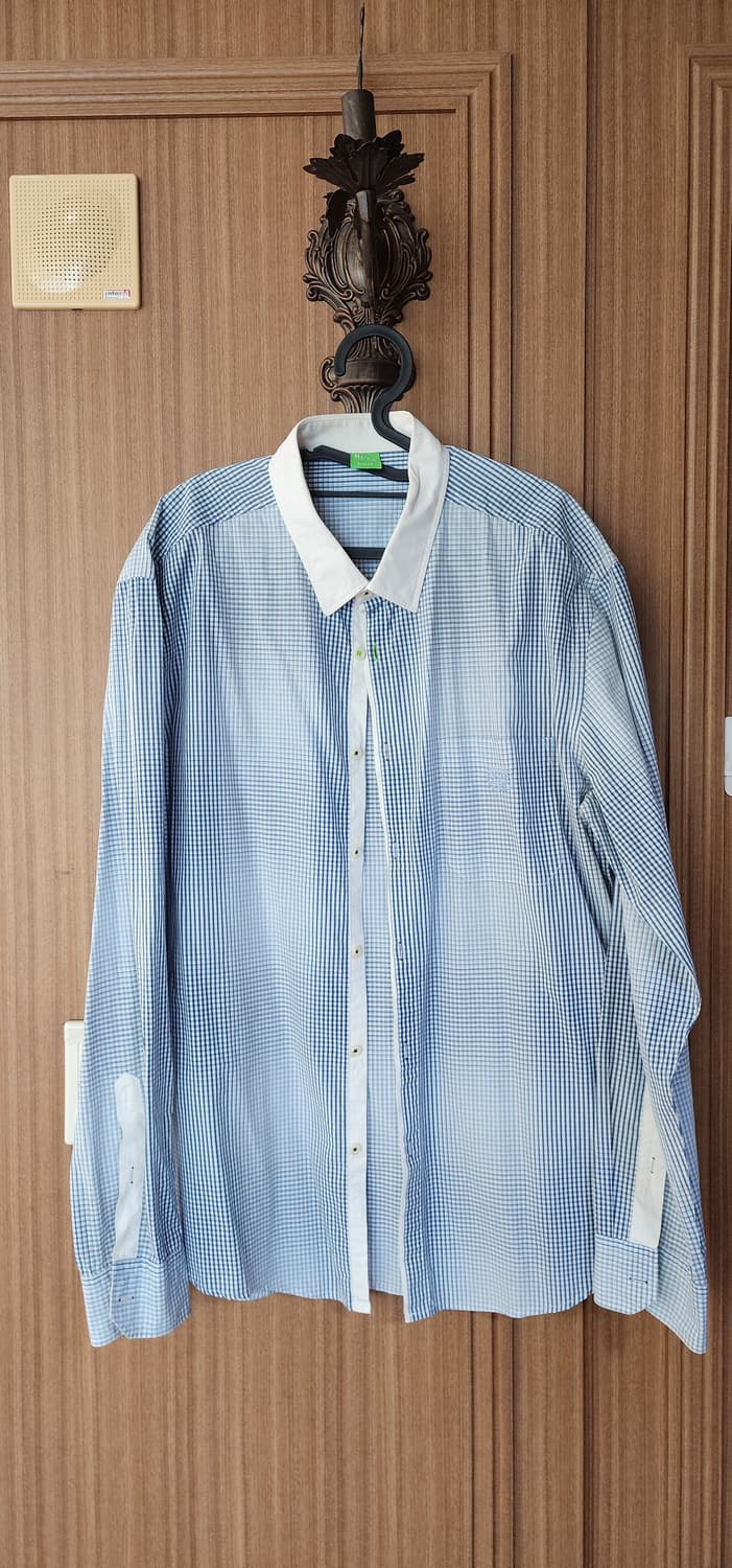 휴고보스 블루 스트라이프 셔츠 상품이미지2