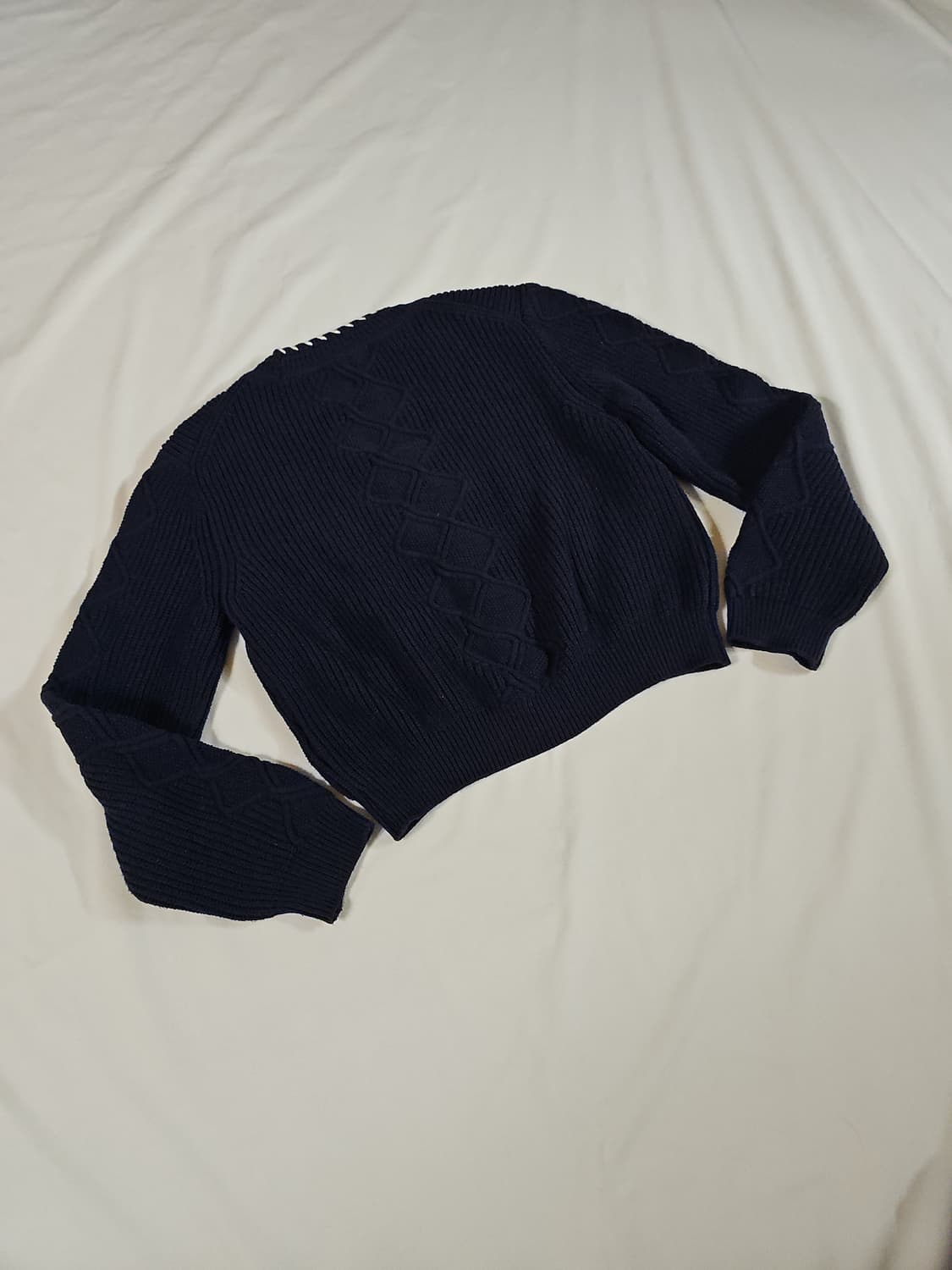 정가 549000원) maje 마쥬 네이비 스티치 가디건 상품이미지6