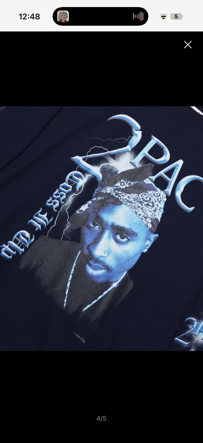 PHYPS® X 2PAC TOSS IT UP LS NAVY 상품이미지3