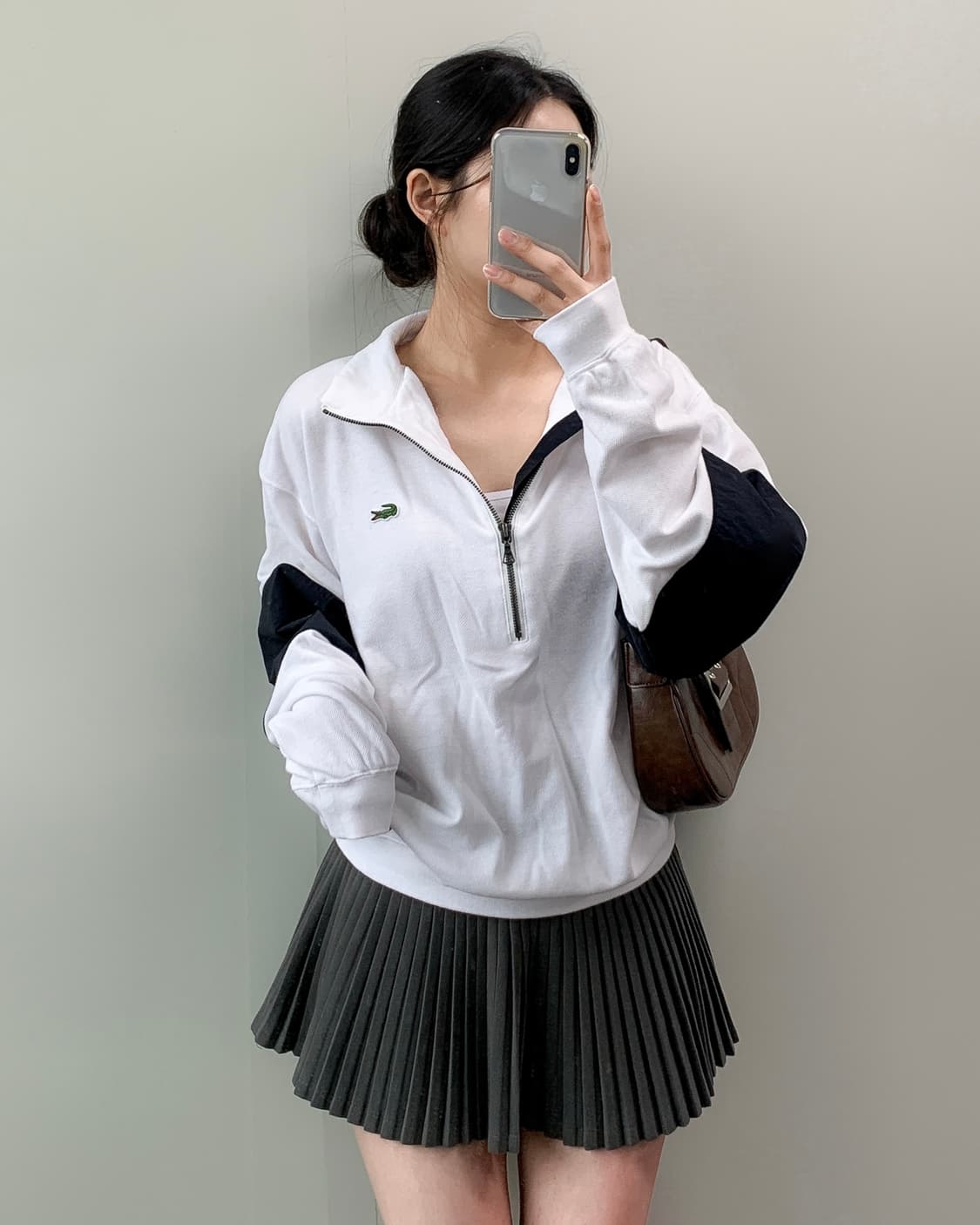 라코스테 반집업 맨투맨 상품이미지2