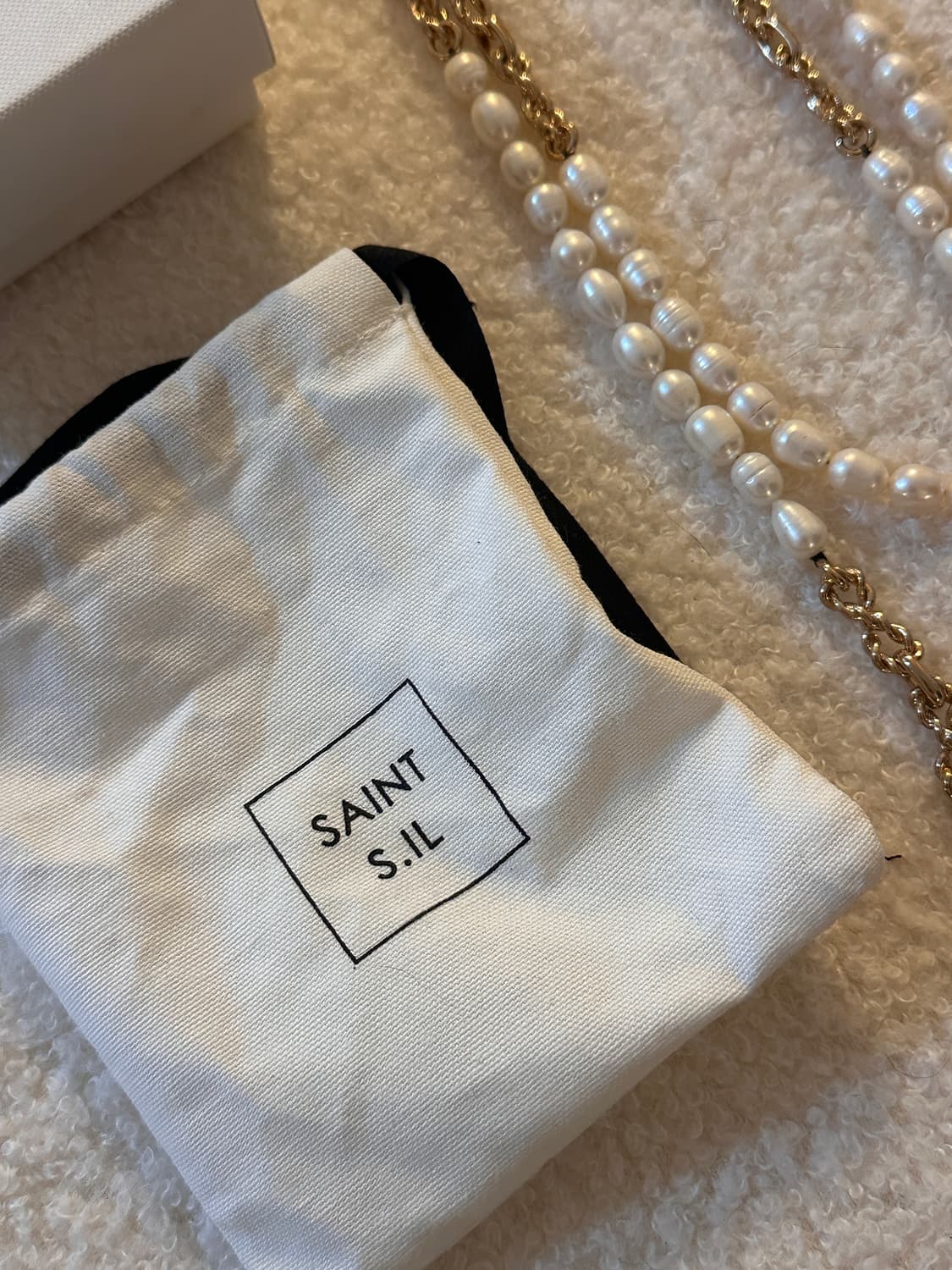 에스실 S sil 롱 진주 목걸이 상품이미지2