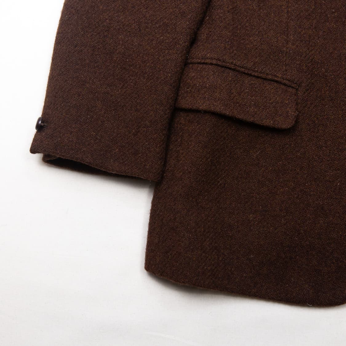 80s 해리스 트위드 울 블레이저 자켓 브라운 상품이미지2