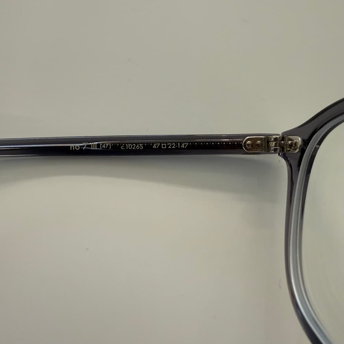 텐아이반 No.7(47사이즈) 그레이 안경 팝니다(c1026s) 상품이미지6