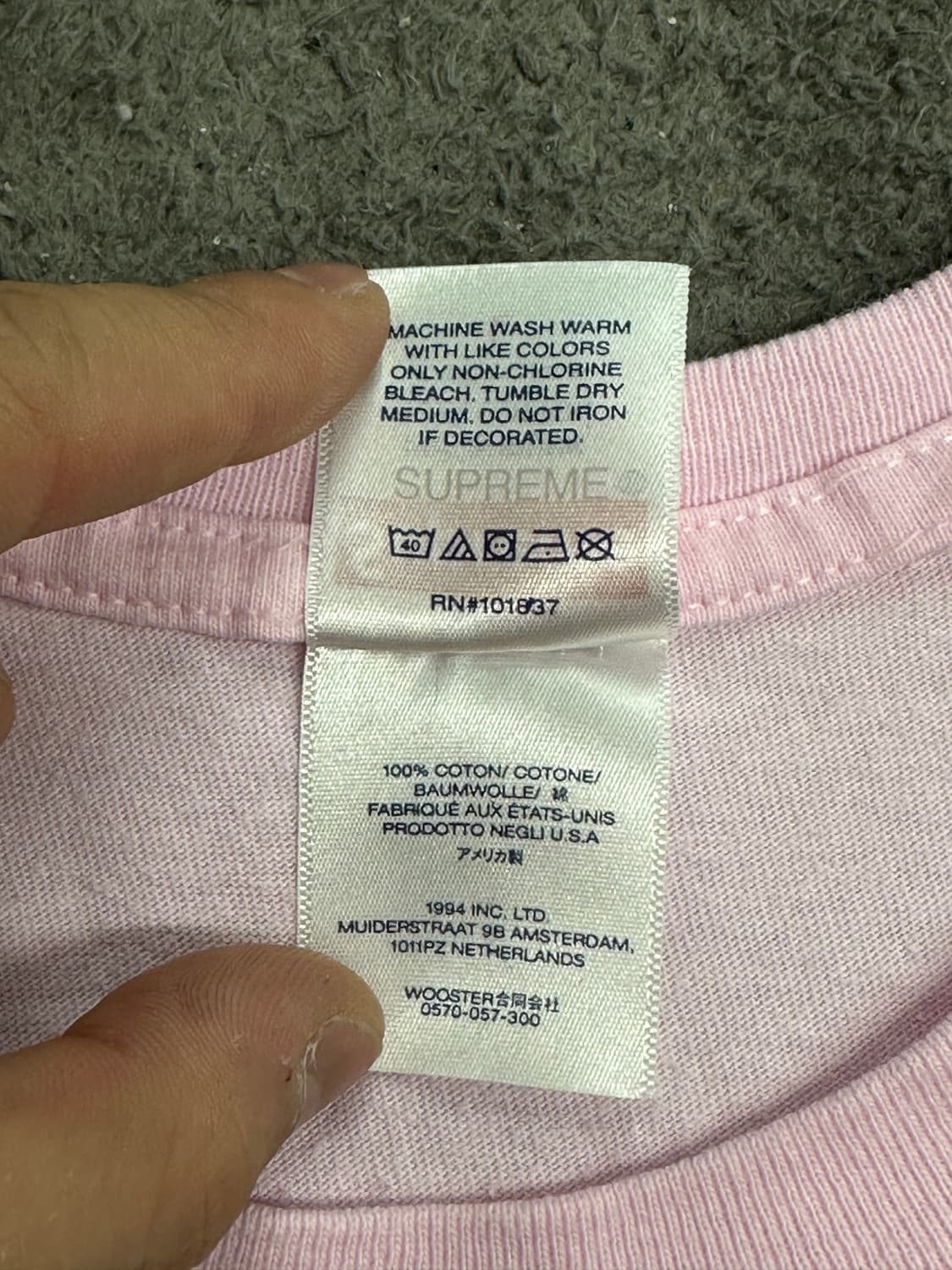 Supreme Camacho Tee Pink L 상품이미지5