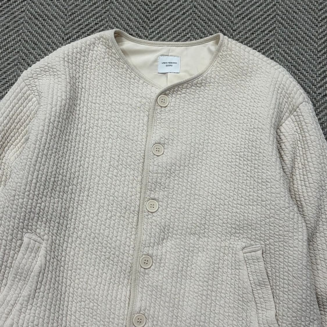 어반리서치도어즈 노카라 코튼 자켓 v2931 상품이미지3