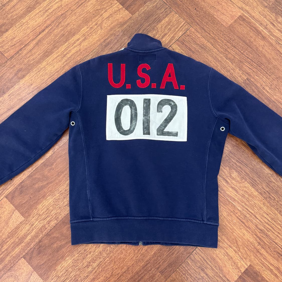 M 폴로 랄프로렌 빅포니 USA 스웻 집업 자켓  상품이미지2