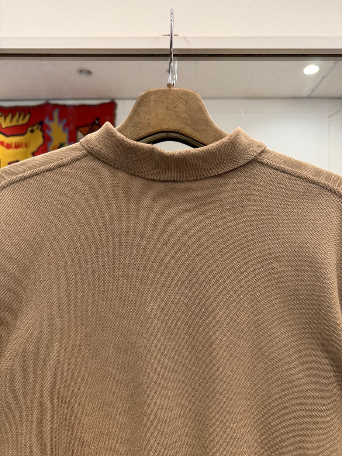90s Polo RL 폴로 랄프로렌 컷오프 pk 반팔 티셔츠 Olive 상품이미지6