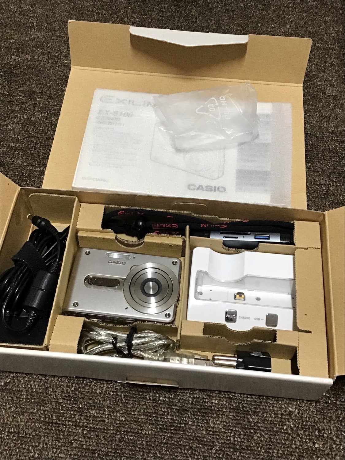 카시오 엑슬림 EX-S100빈티지디카판매 상품이미지3