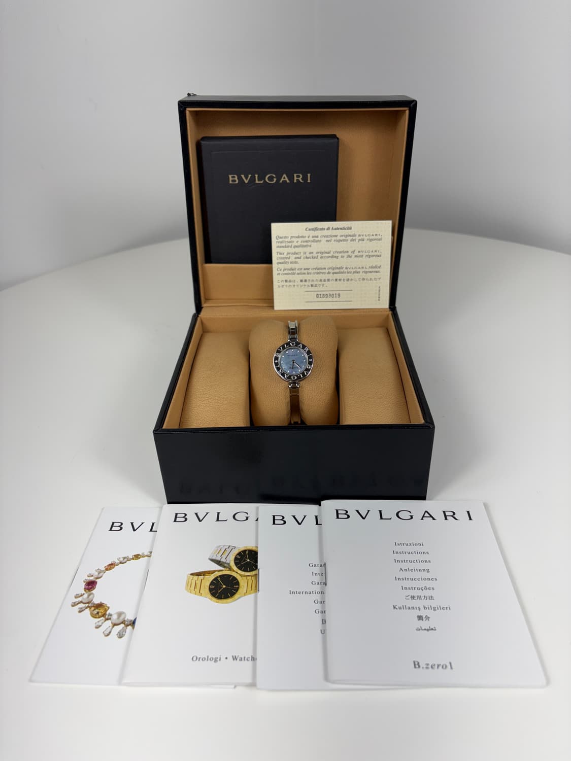 불가리 비제로원 다이아 12p 뱅글 여성시계 상품이미지2