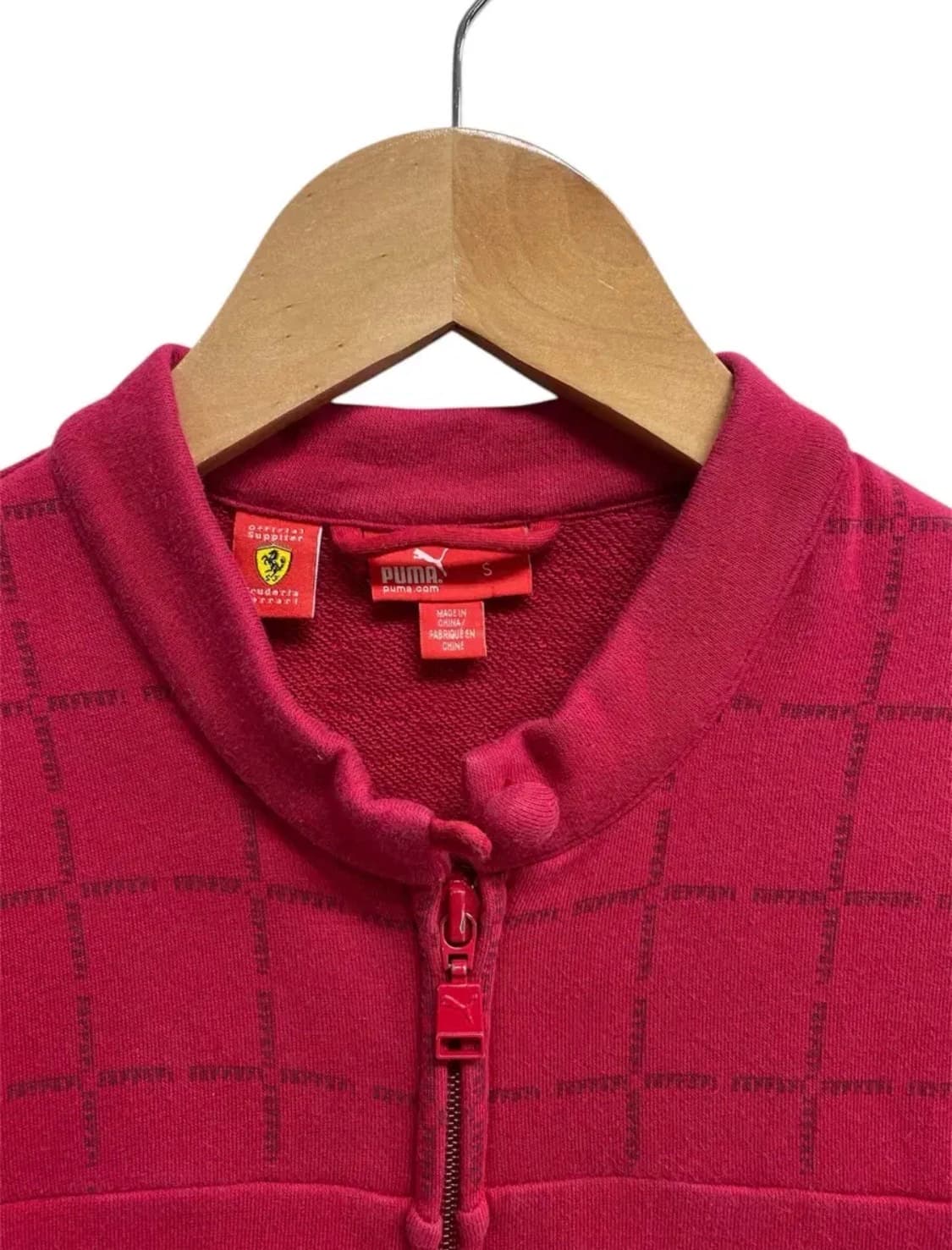 페라리X푸마 트랙탑 레드 트랙탑 S 상품이미지5