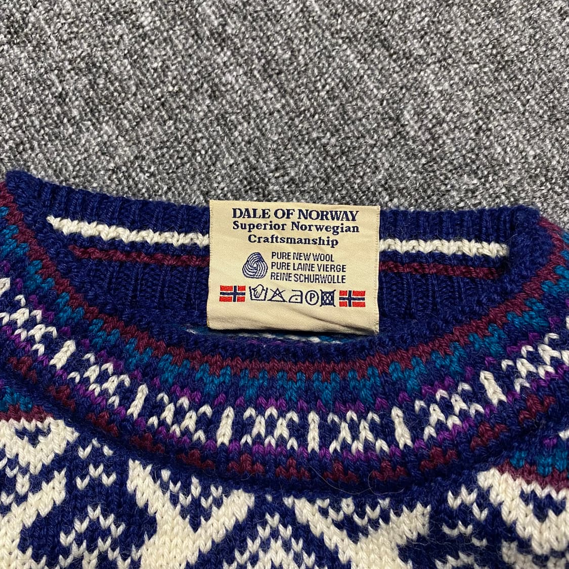 🌊Dale of Norway pattern knit 상품이미지7