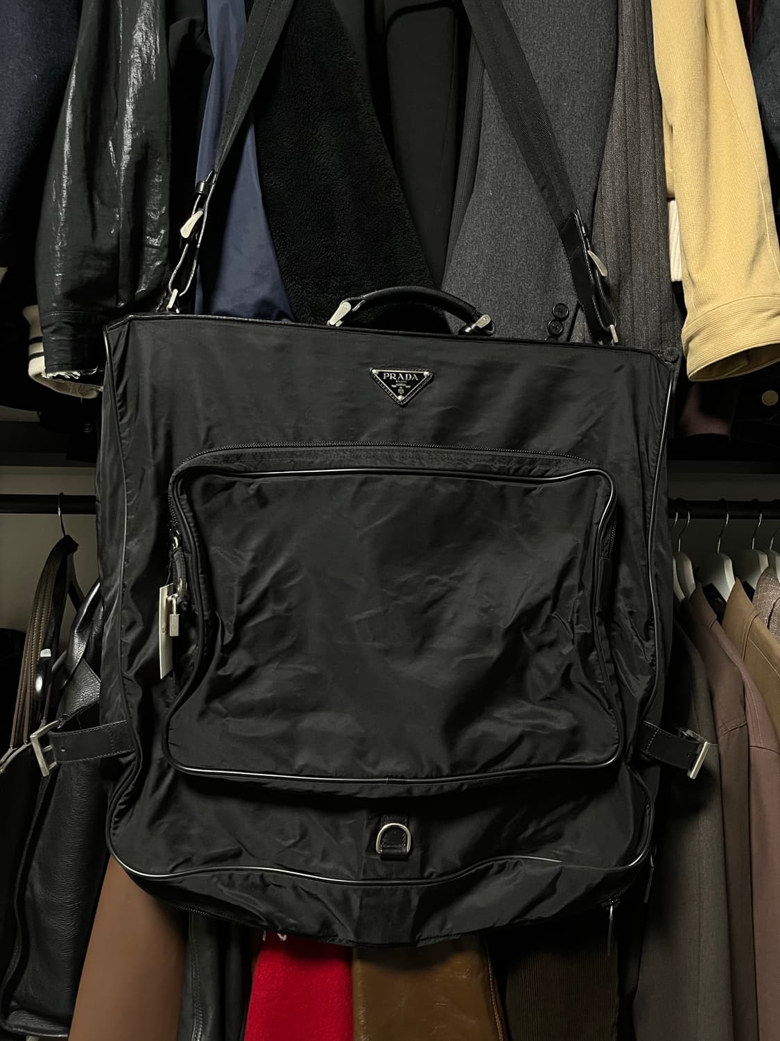 프라다 수트 케이스 백 가방 PRADA bag 블랙  상품이미지1