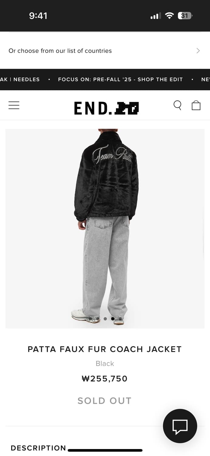 Patta faux fur jacket 상품이미지7