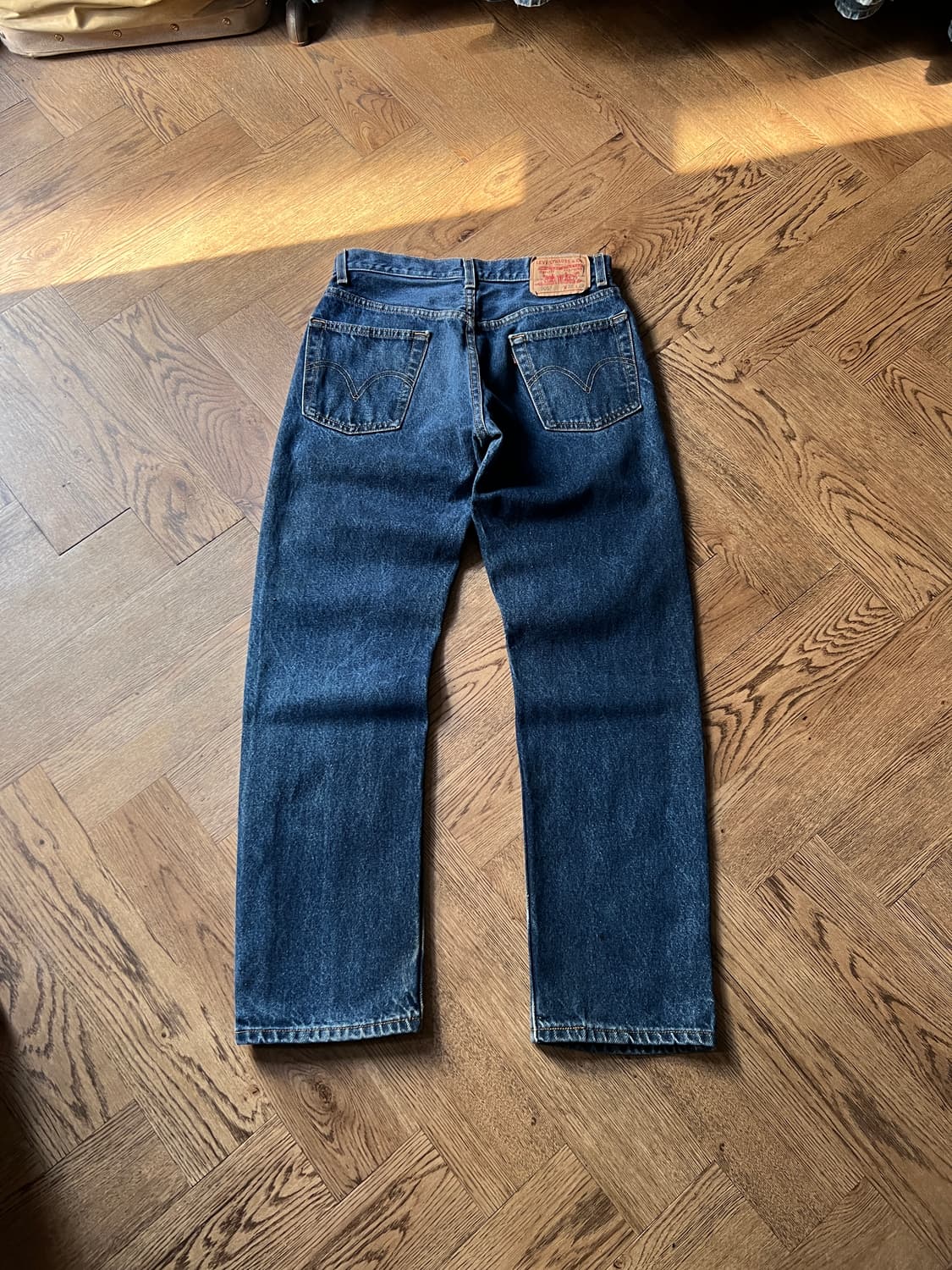 [30]00's 리바이스 USA 505 맥시코제 진청 데님 팬츠 상품이미지2