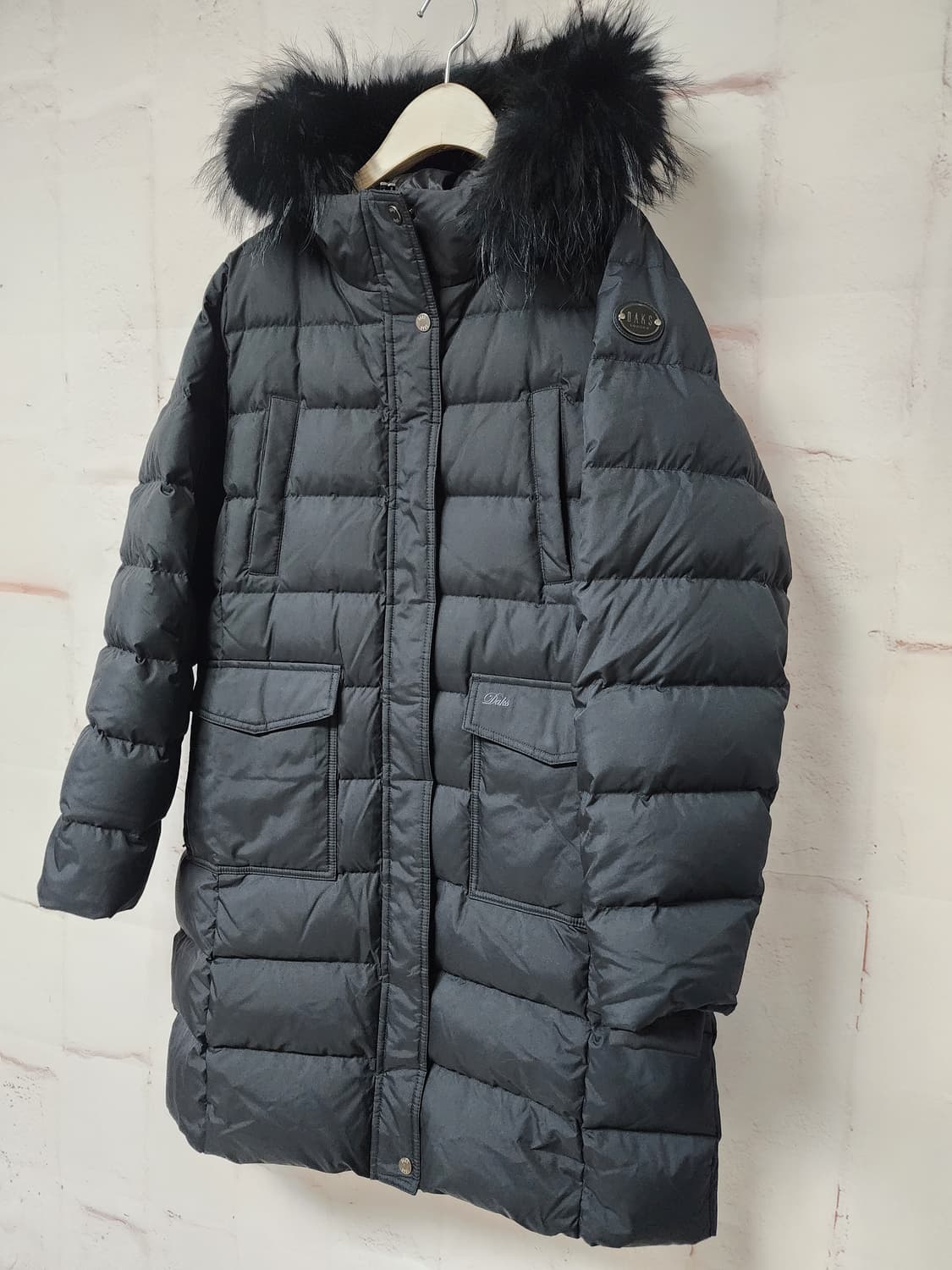 닥스 블랙 롱 패딩 상품이미지2