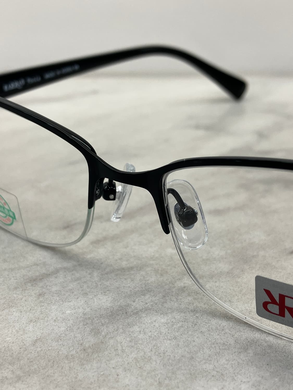 카라 KARRA 블랙 스퀘어 반무테 안경1 상품이미지5