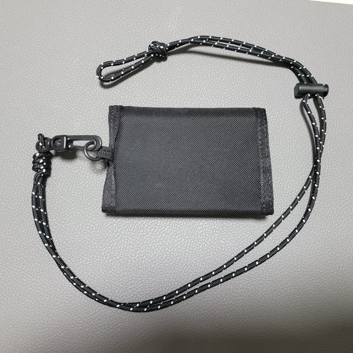 오닐(O'Neill) 목걸이 카드 코인 지갑 블랙 상품이미지6