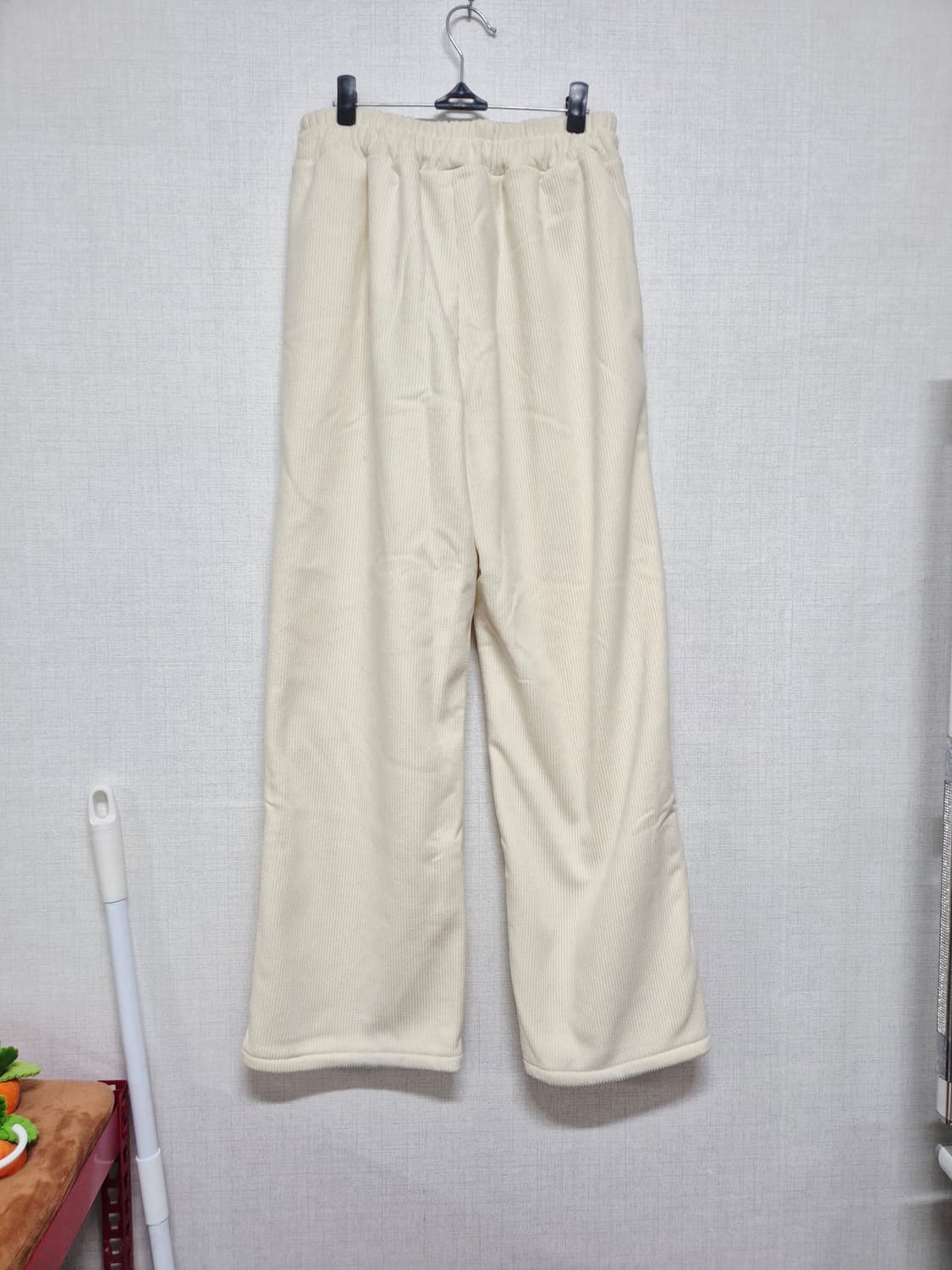 아이보리 코듀로이 와이드 팬츠 상품이미지2