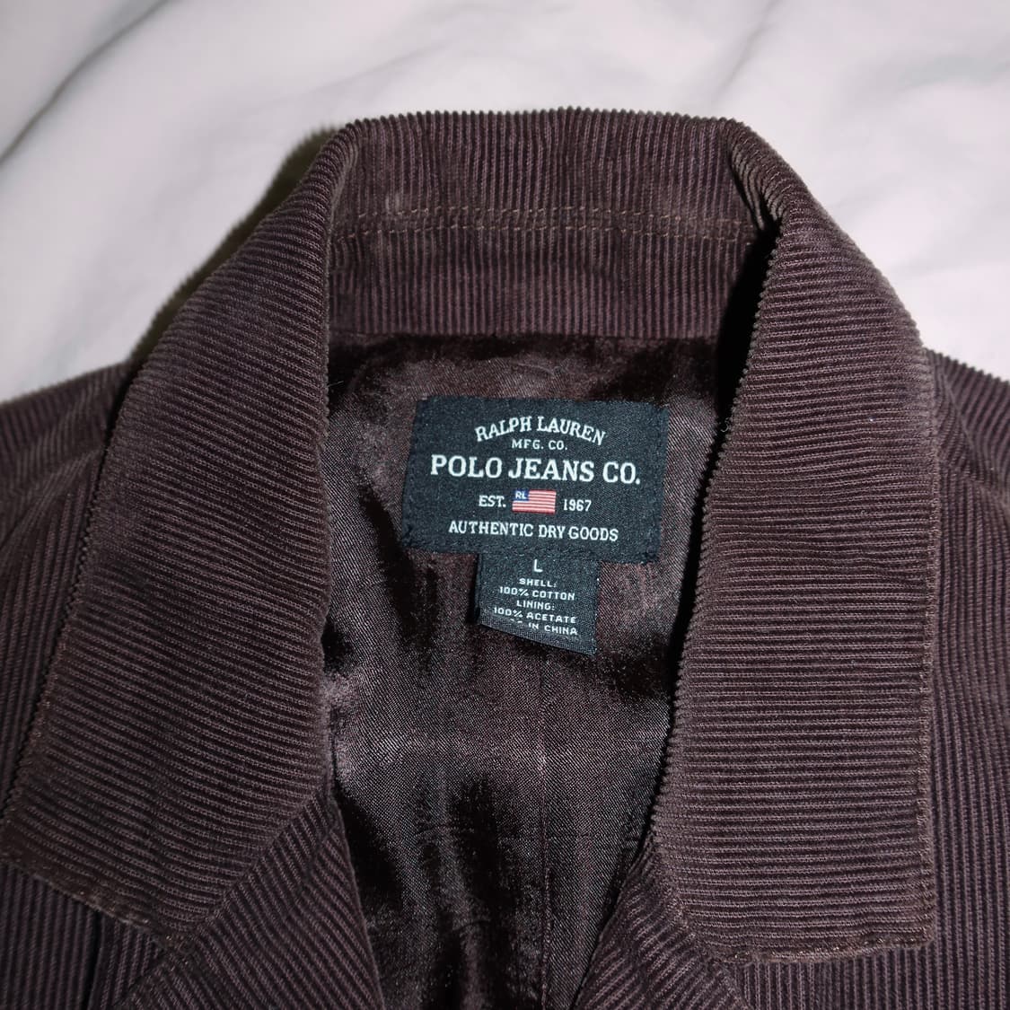 Polo Ralph Lauren 코듀로이 자켓 L사이즈 상품이미지2