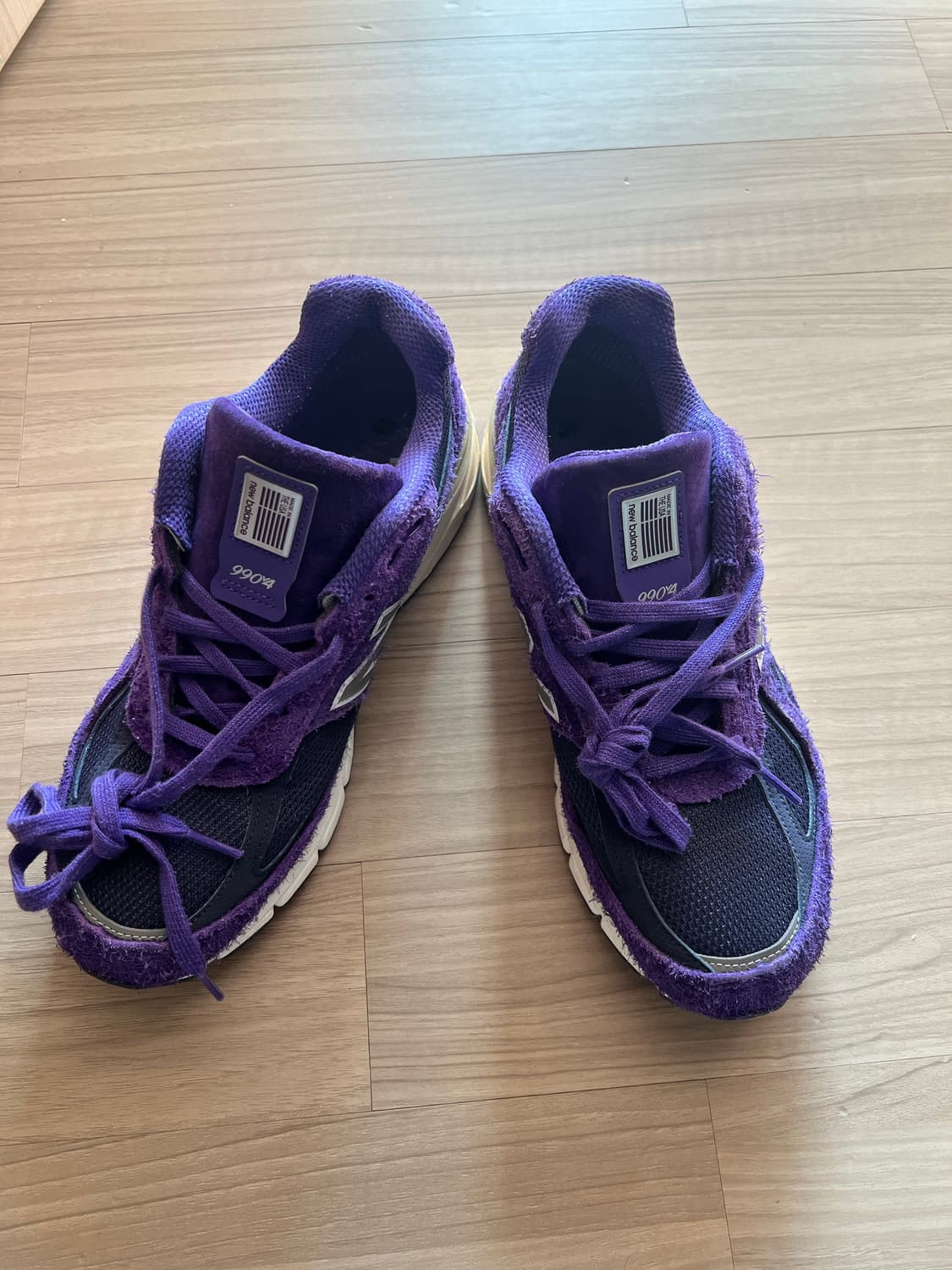 뉴발란스 990v4 퍼플 270 상품이미지3