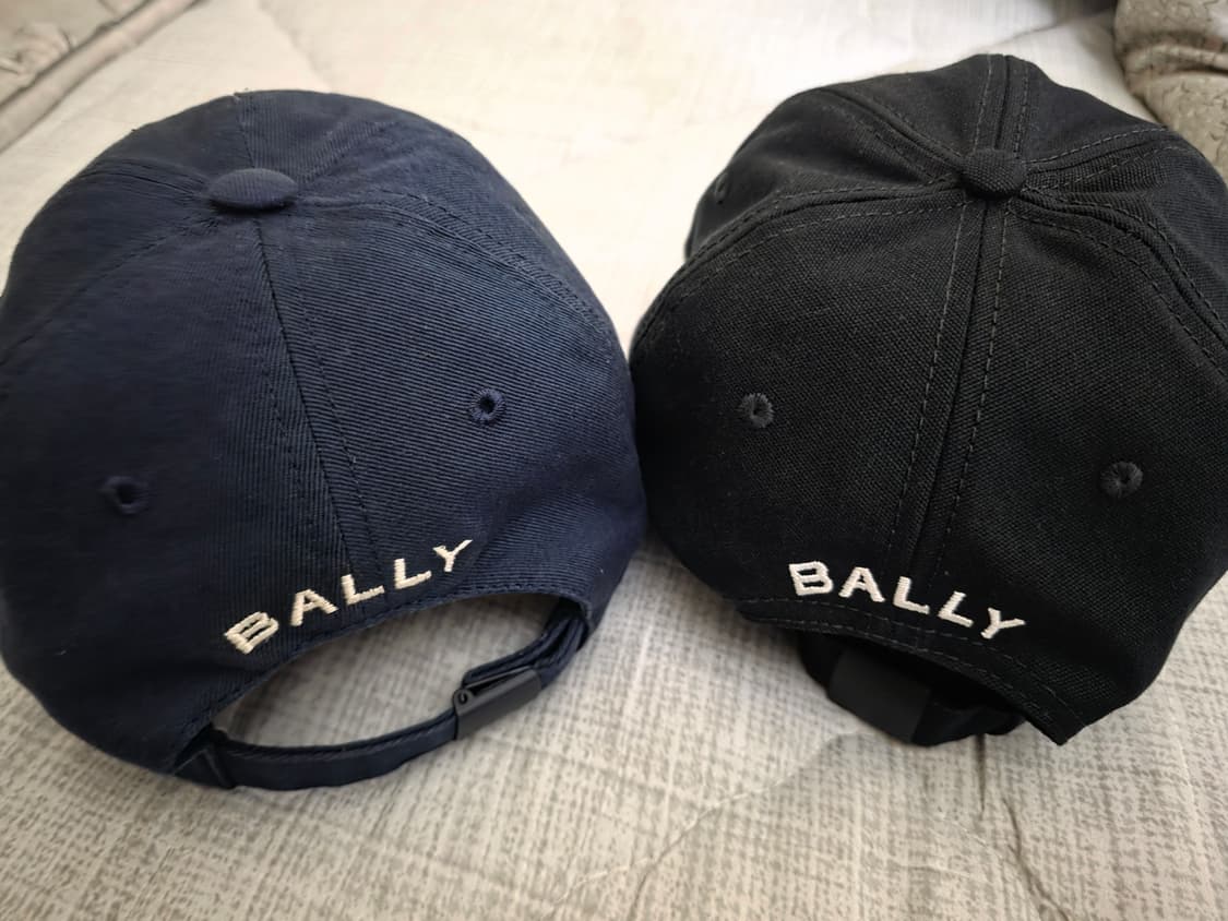 Bally 발리 볼캡 2개 (네이비, 블랙) 상품이미지2
