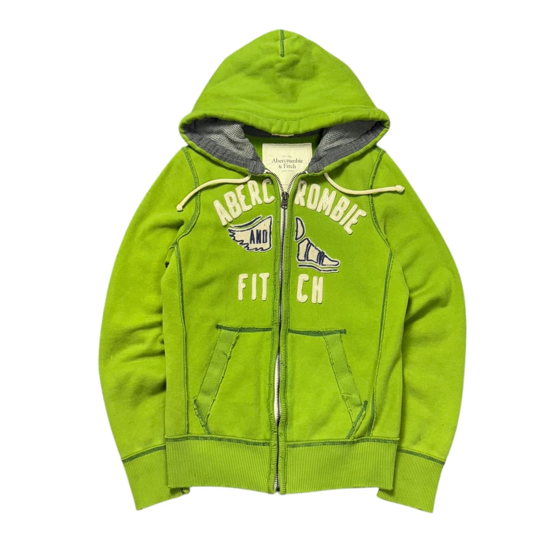 (S) 아베크롬비 양홍원 후드집업 그린  상품이미지1