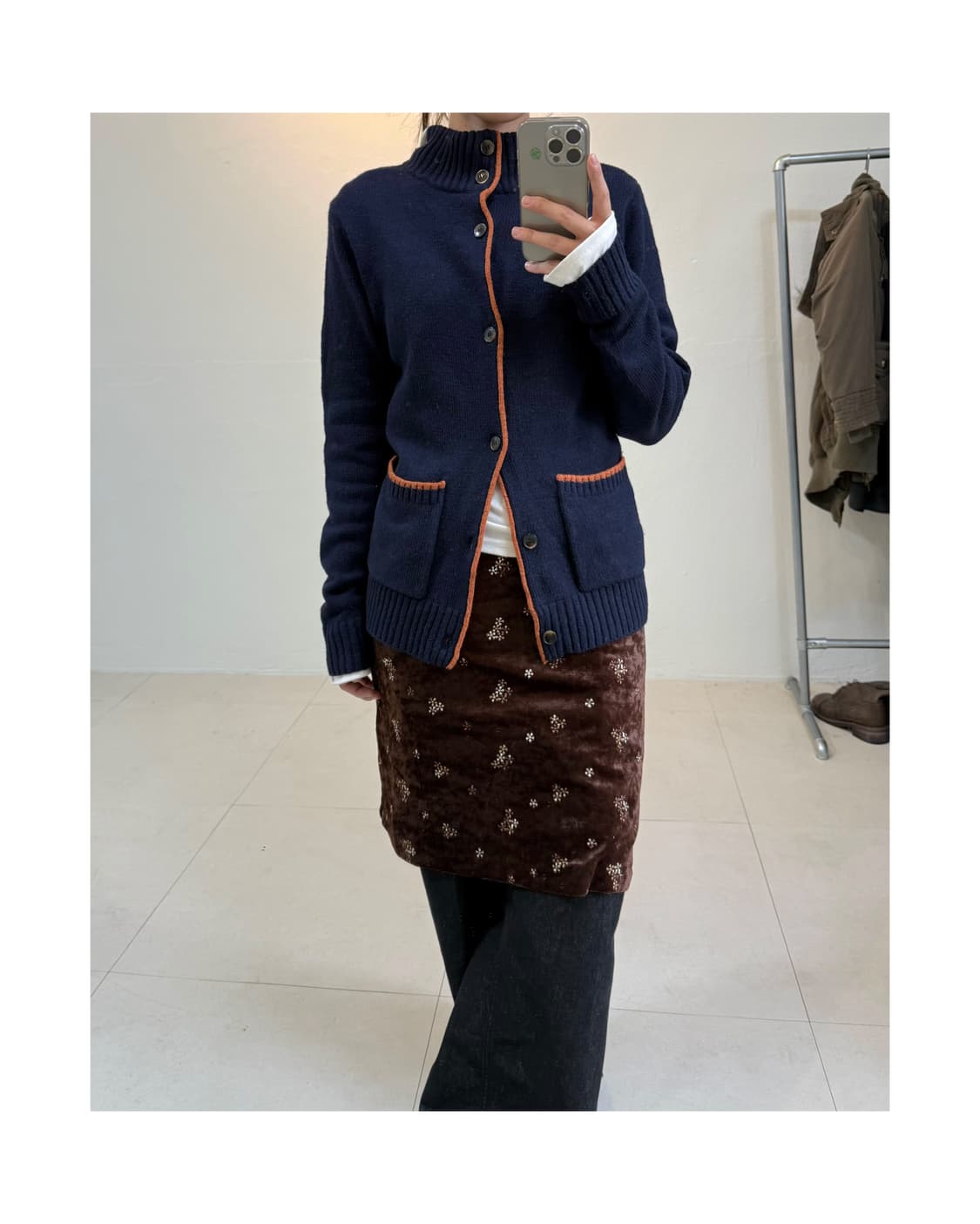 빈티지 니트 가디건 상품이미지4