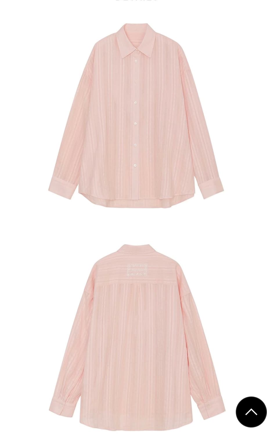 펀프롬펀 아일렛 오버핏 셔츠 상품이미지5