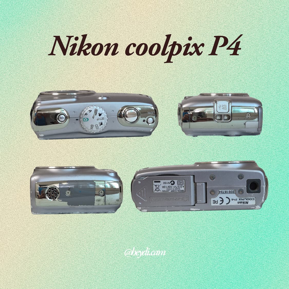 누가영픽) [한글판] 니콘 쿨픽스 NIKON COOLPIX P4 상품이미지3