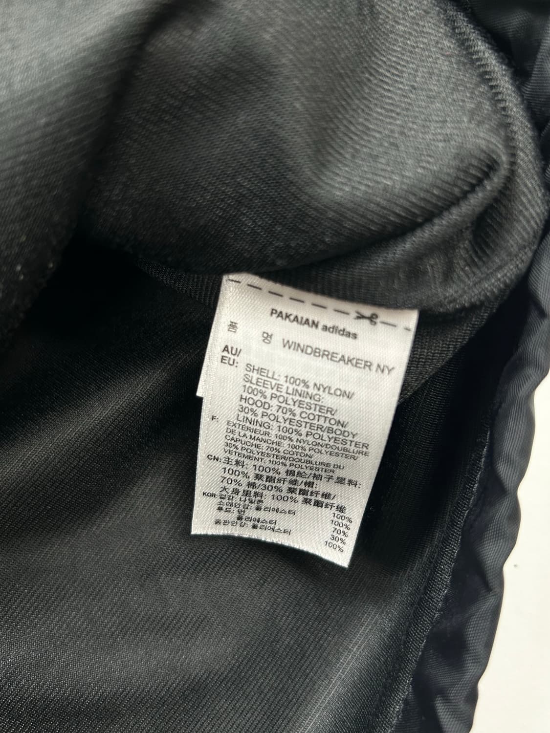 아디다스 빅로고 후드 코치 자켓 100 상품이미지5