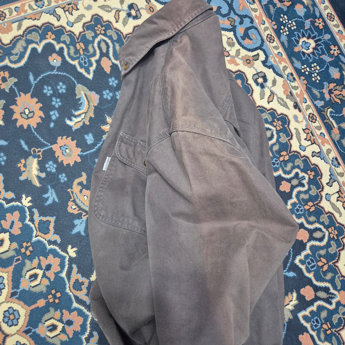 칼하트 썬페이딩 헤비코튼 셔츠 상품이미지3