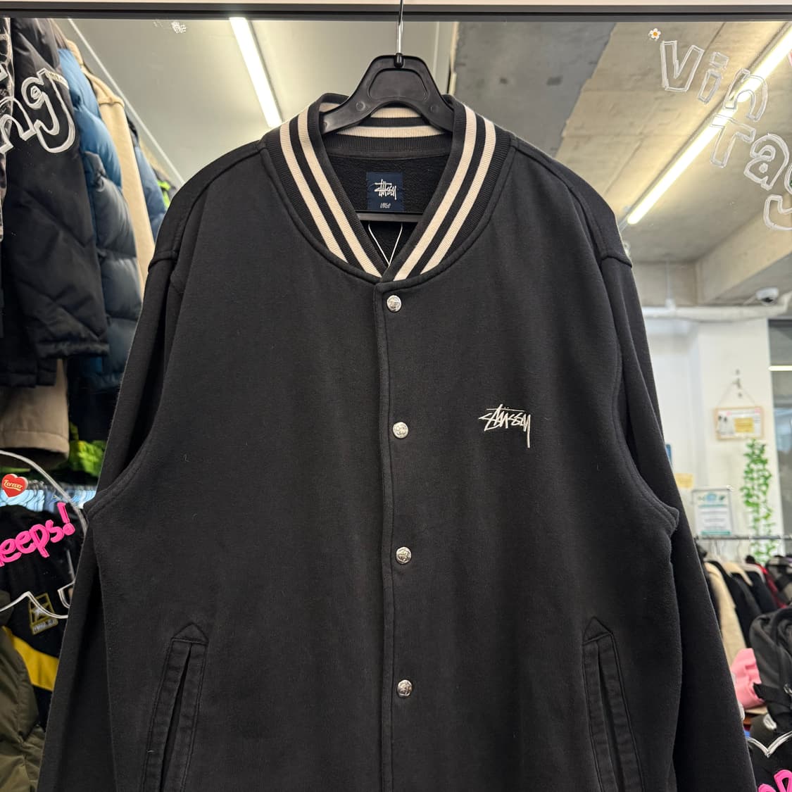 스투시 STUSSY Varsity Jacket 상품이미지2