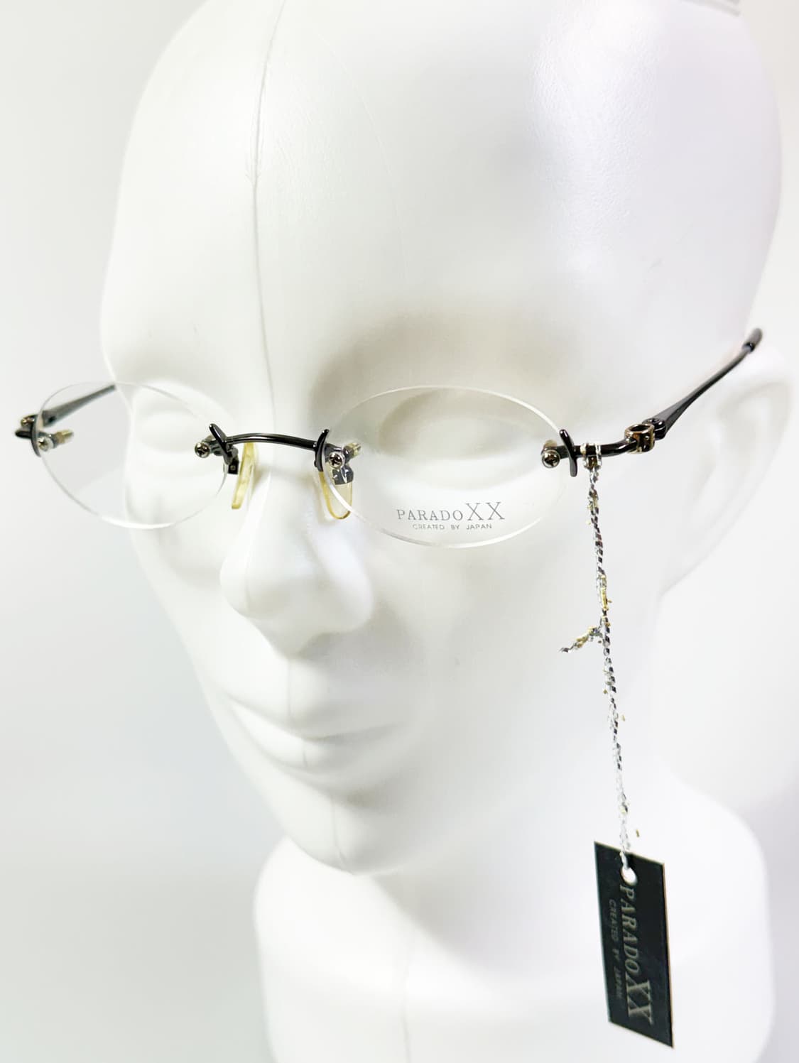 PARADOXX 무테 오벌 메탈 프레임 빈티지 안경 상품이미지8