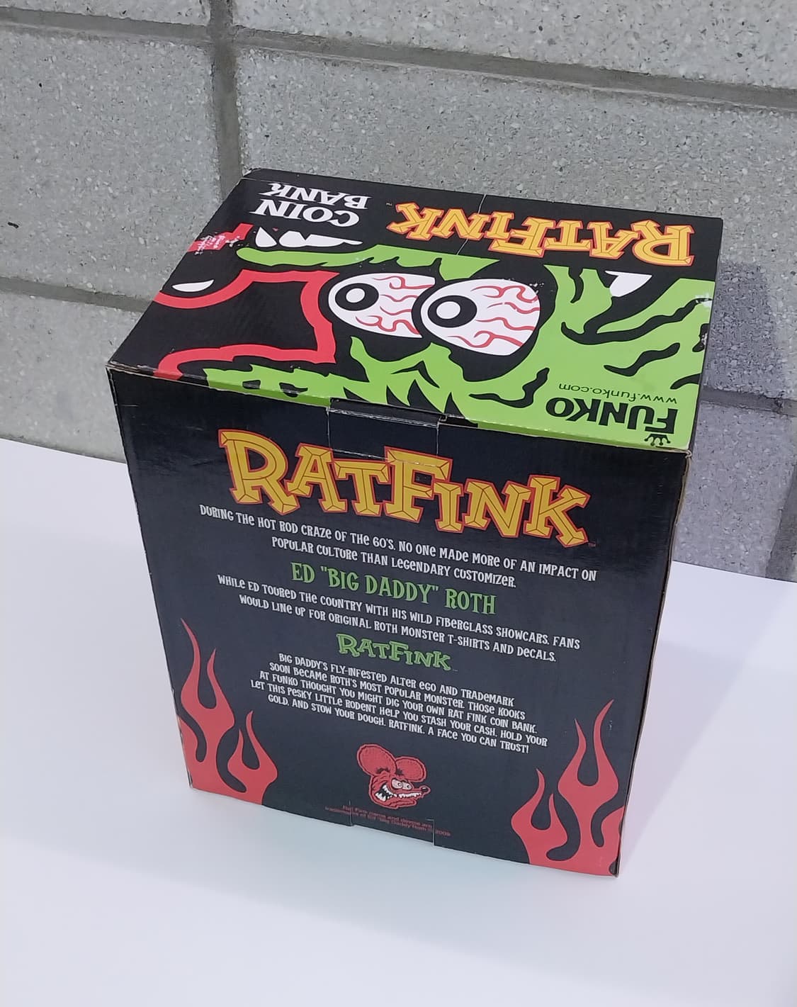 ratfink coin bank 랫핑크 코인 뱅크 저금통 피규어 상품이미지3