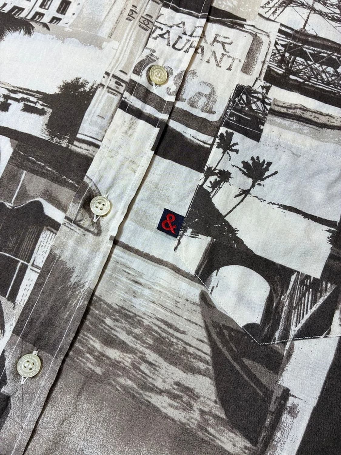 돌체앤가바나 00's 시티 스케이프 프린트 셔츠 PN6786 상품이미지3