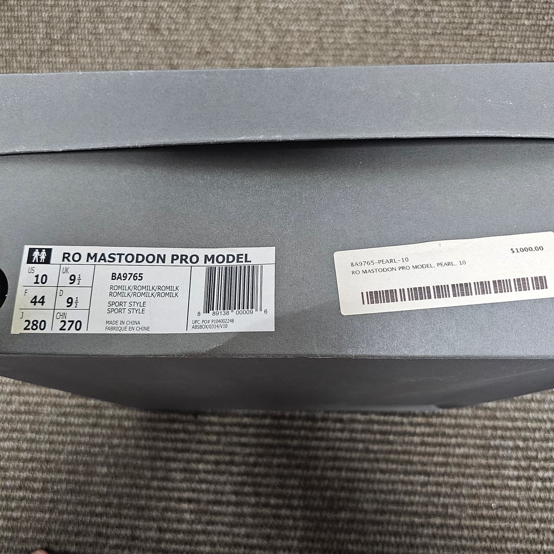 릭오웬스 마스토돈 펄 280 상품이미지7