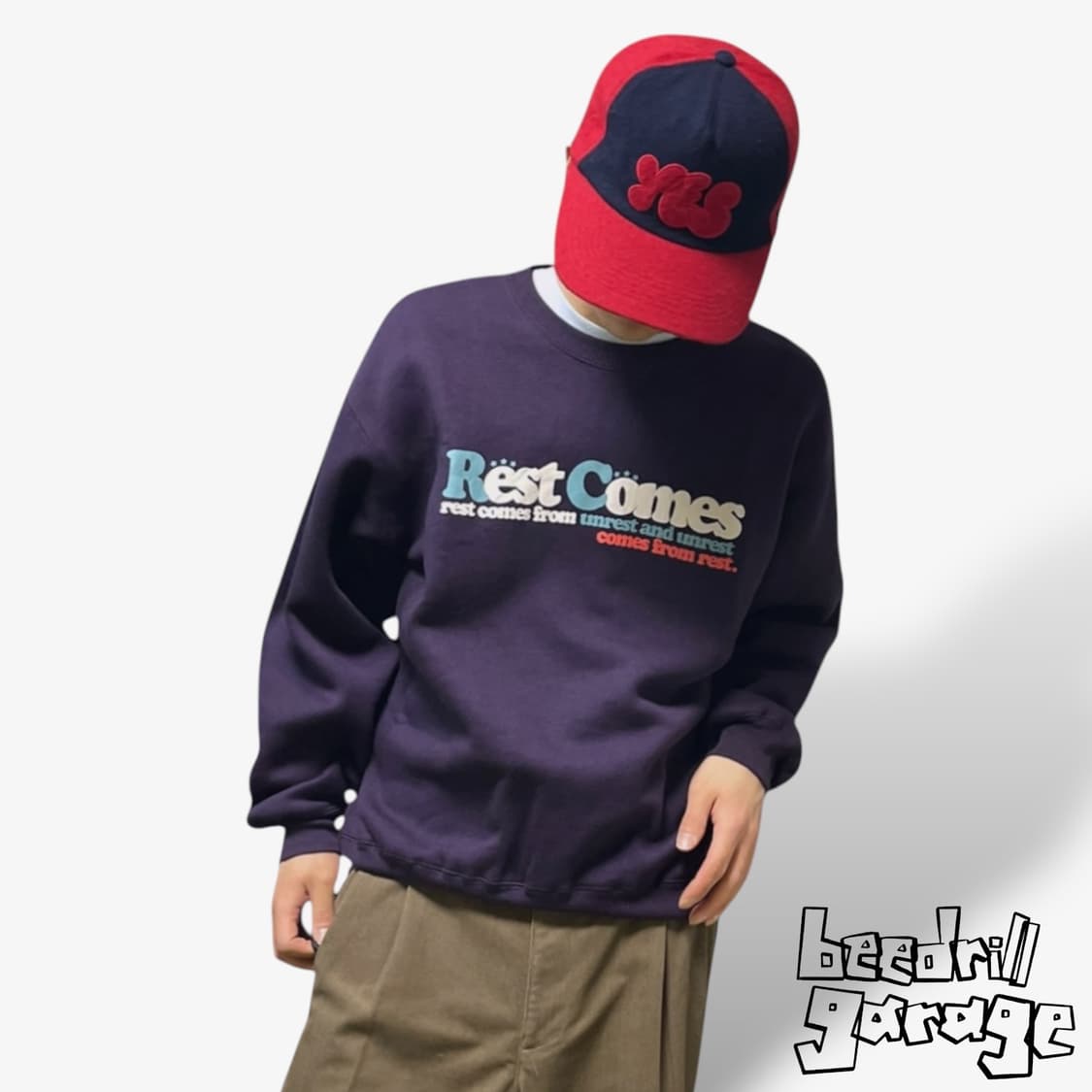 90s Practical 일본 빈티지 스웻셔츠 맨투맨 on 상품이미지1