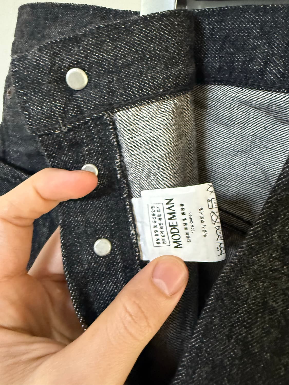 풀카운트 0105BK 블랙앤 화이트 36 상품이미지4