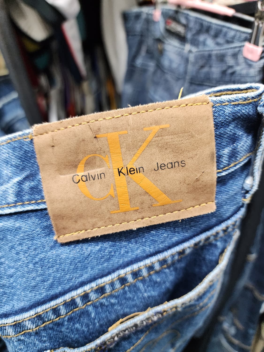 캘빈클라인 USA 90s 빈티지 데님  상품이미지4
