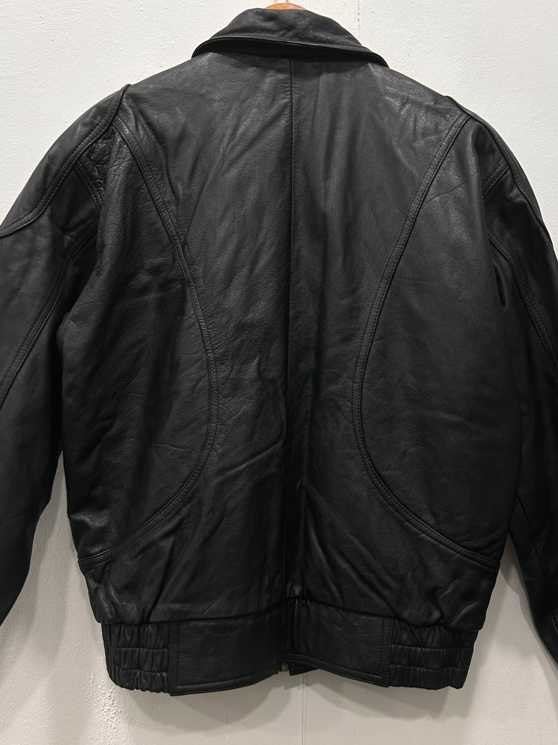 Vintage 빈티지 리얼가죽 레더자켓 봄버 M 95 상품이미지8