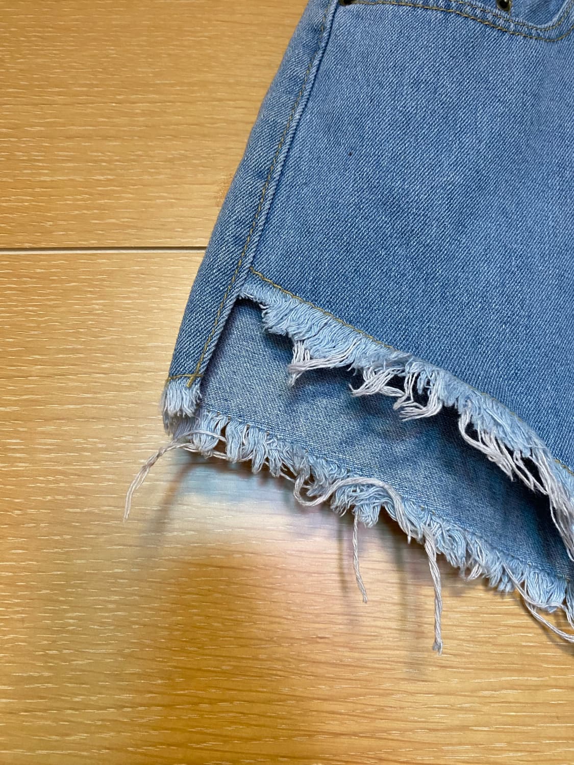 청바지 숏 팬츠 빈티지 컷팅 핫팬츠 [새상품][무배] 상품이미지2