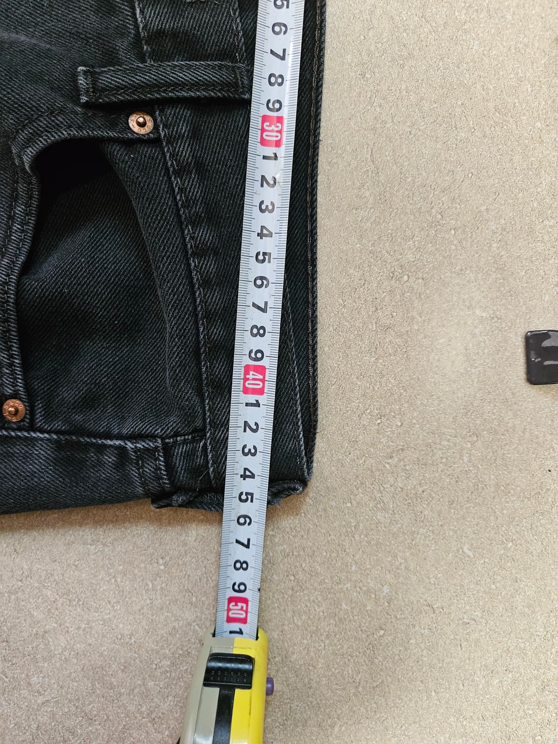 Levis 527 34x32 리바이스 부츠컷 블랙진 상품이미지4