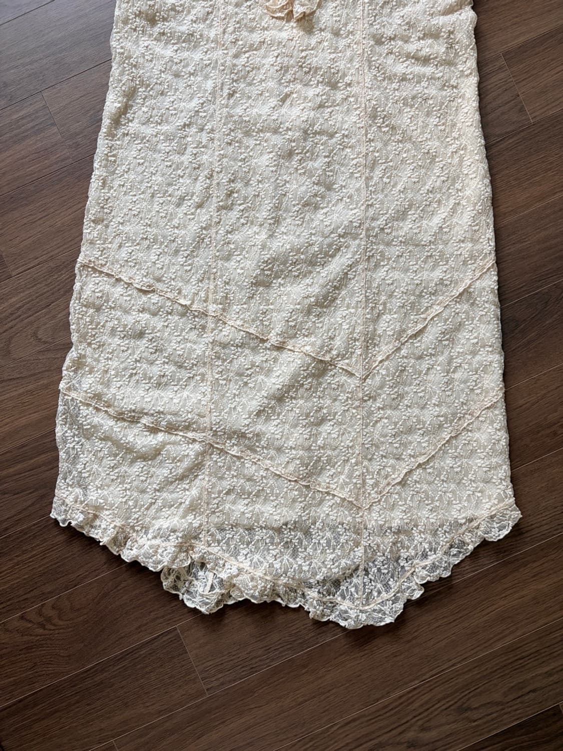 frill long dress 상품이미지7