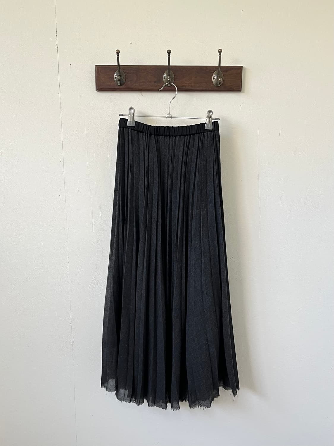 BRAHMIN 차콜 롱 스커트 상품이미지1