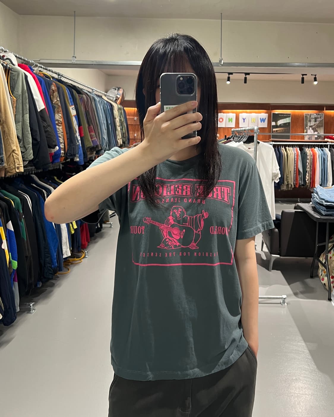 트루릴리전 시그니처 프린팅 반팔티셔츠 상품이미지2