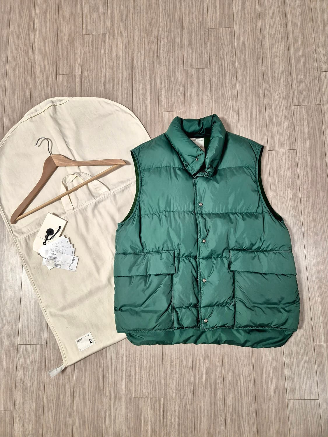 [2] 비즈빔 22AW Walker Down Vest 워커 다운 베스트 상품이미지1