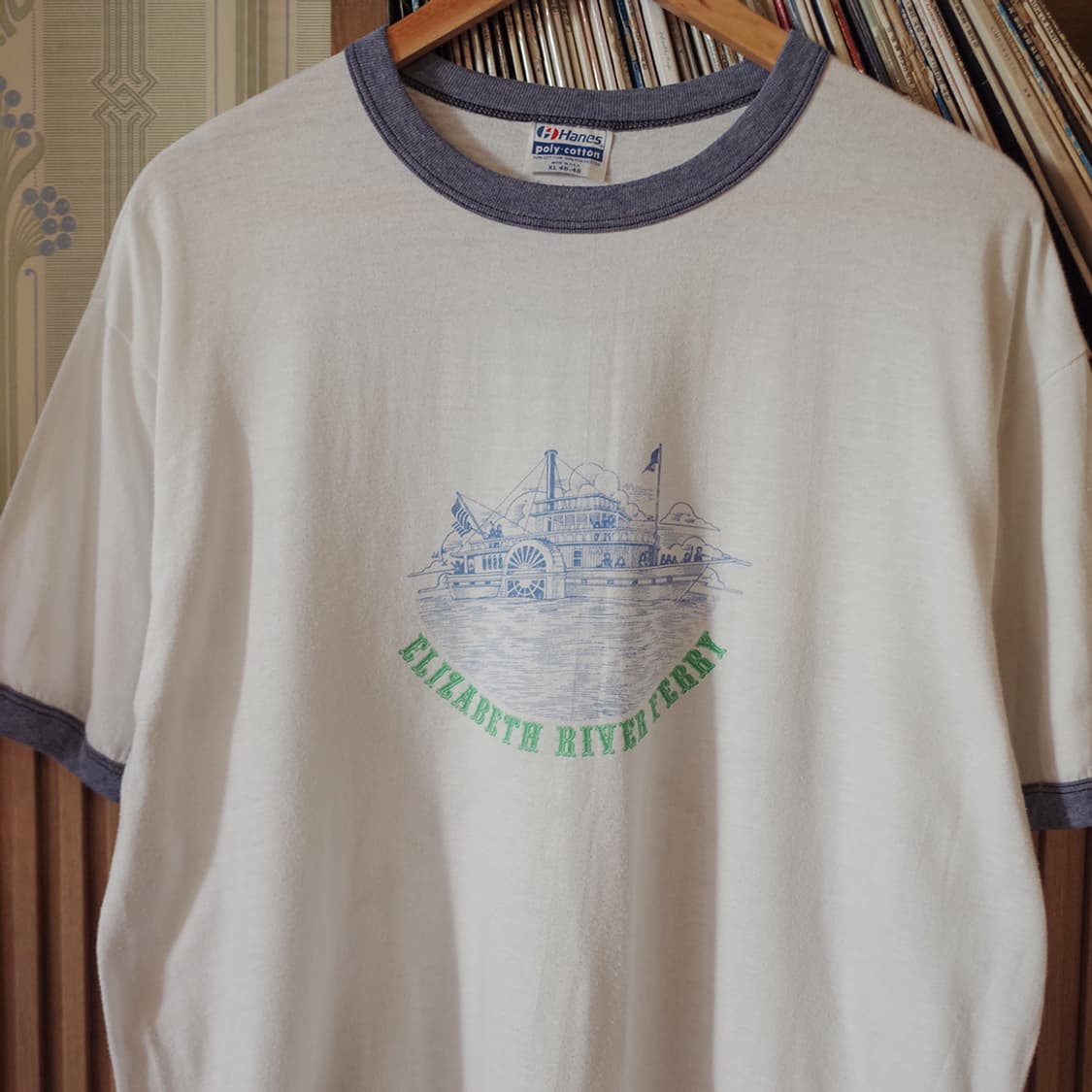80's Hanes Ringer T-shirt 상품이미지2
