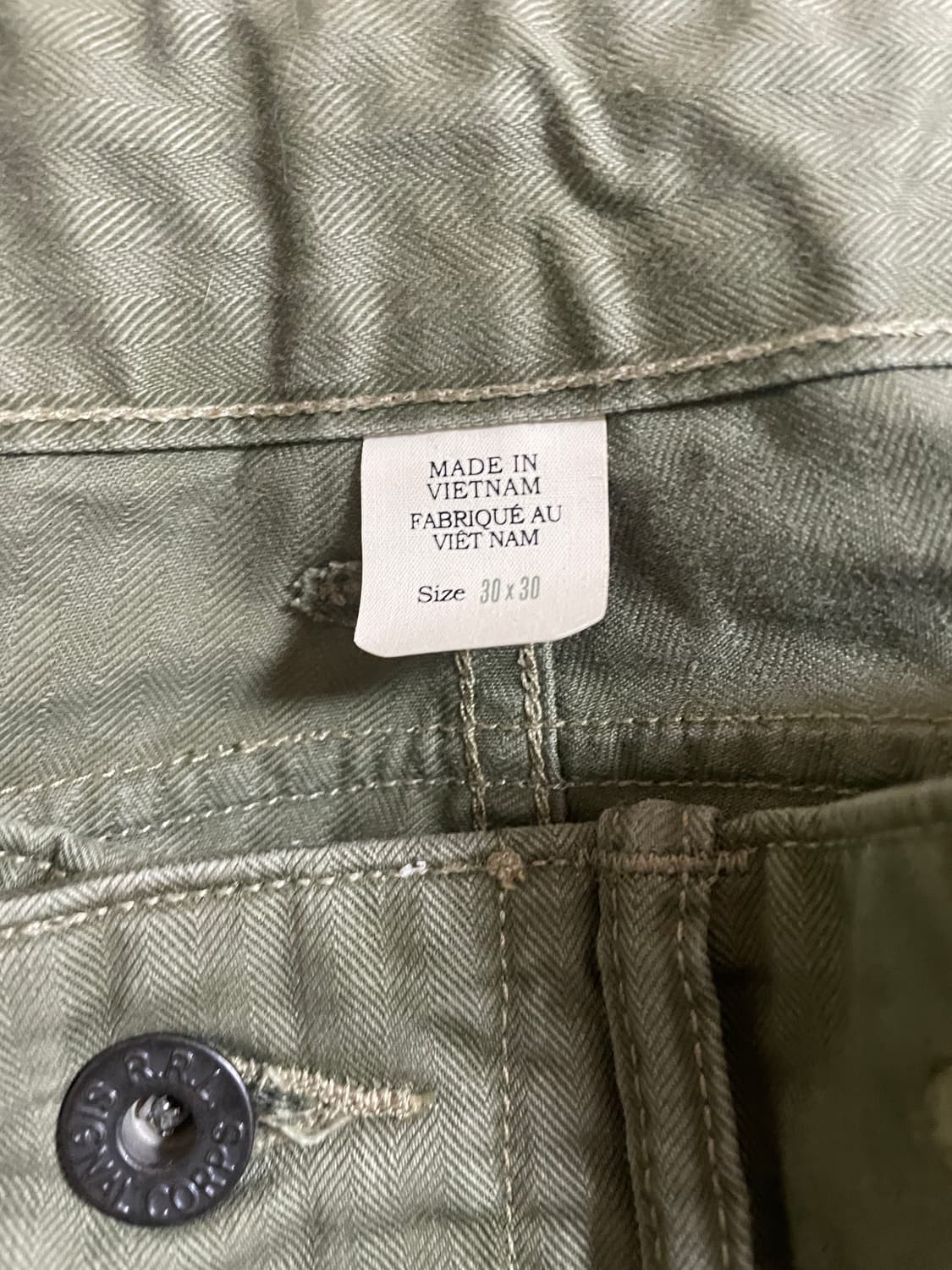 더블알엘 헤링본 필드 카고팬츠 상품이미지2