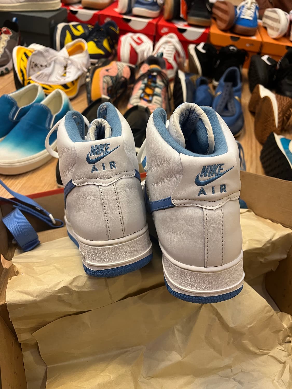 1999 나이키 에어포스 하이 메쉬 255 기무타쿠 히어로 새제품 상품이미지5