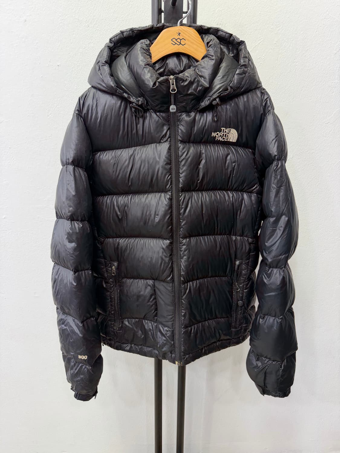 정품) 노스페이스 800필 블랙 패딩 95 상품이미지1